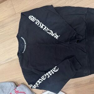 Chrome Hearts Black Crew Neck Sweater